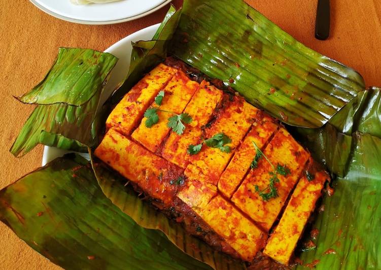 Friday Fresh Paneer wrapped in banana leaf
