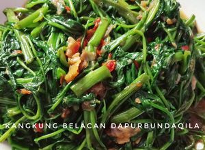 Foto resep Kangkung Belacan (masakan rumahan sederhana)