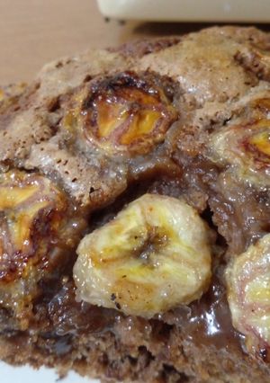 Una foto de Torta matera de banana