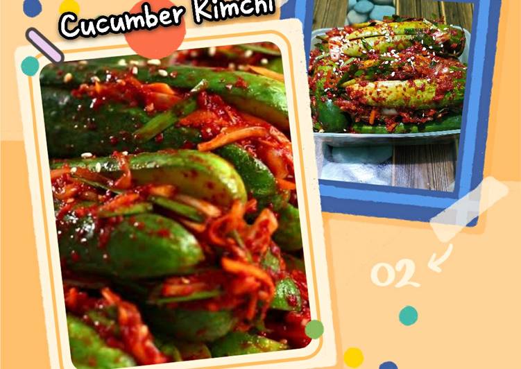Cara menyiapkan Timun Kimchi/Cucumber Kimchi/Oi Kimchi  yang Bikin Ngiler