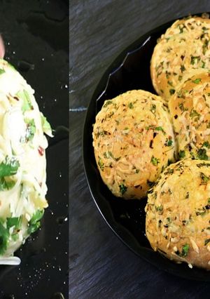 A picture of Turkish Dinner Rolls | Potato Dinner Rolls | Potato Buns | Turkish Pogaca | POĞAÇA.