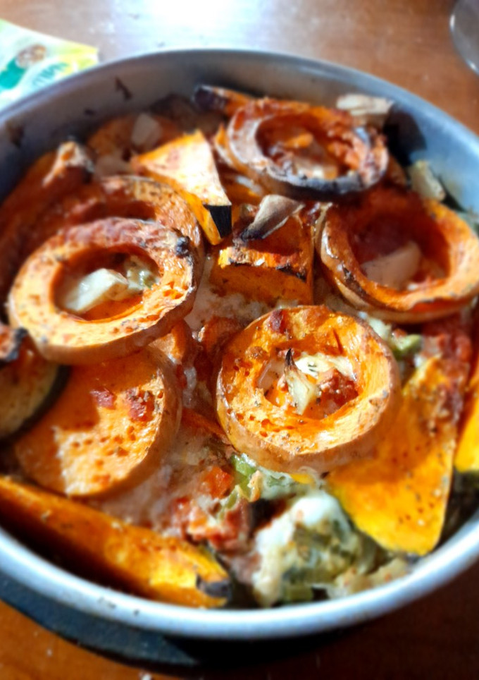 Una foto de Verduras al horno