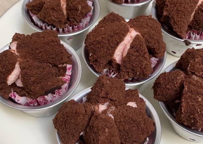 Cara Membuat Bolu kukus merekah Bahan Sederhana