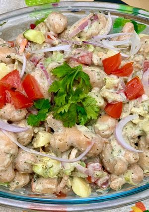 A picture of Dahi Pakoriyan.
