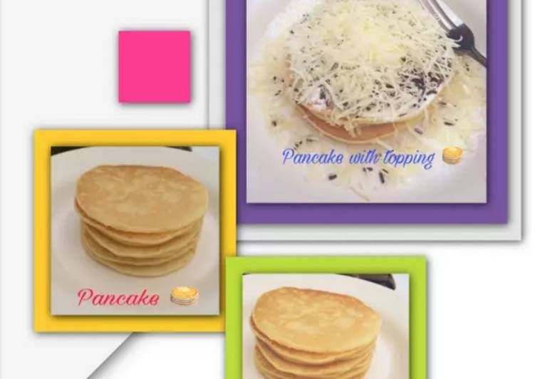 Bagaimana Menyiapkan Pancake simple yang Enak Banget