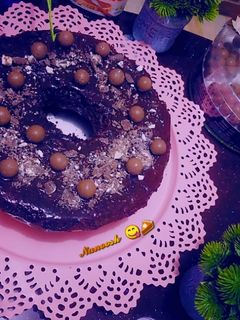 صورة لوصفة كيكة الكاكاو 🥧😋