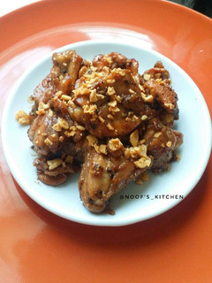 Foto resep Ayam masak Bawang Merica ala Thai (Gai Pad Gratiem)