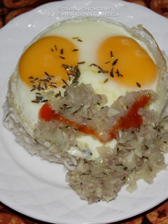 A picture of Egg and Onion Mince.