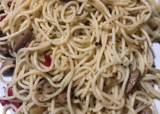 Resep Spaghetti aglio olio