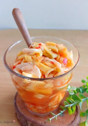 Foto resep Rujak Cacah Mangga Bengkoang