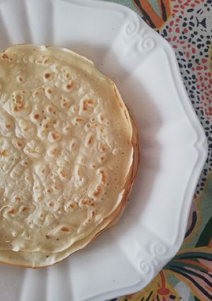 Una foto de Masa para panqueques
