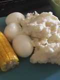 Puré de papa con adición de mazorca