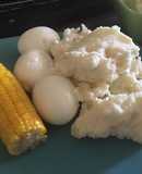 Puré de papa con adición de mazorca