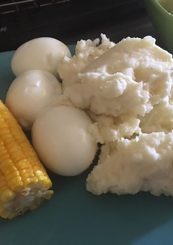 Una foto de Puré de papa con adición de mazorca