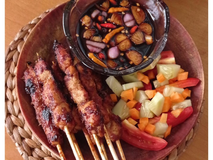 Langkah Mudah untuk Membuat Sate Ayam Maranggi aLa Rumahan, Enak Banget