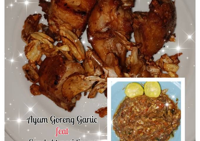 Ayam Goreng Garlic Feat Sambel limau