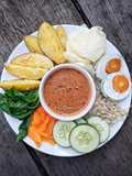 Pecel Sayur Warna Warni