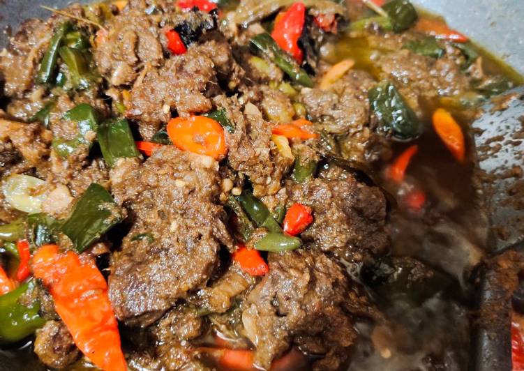 Daging Cabai Hijau (Pedas Manis)