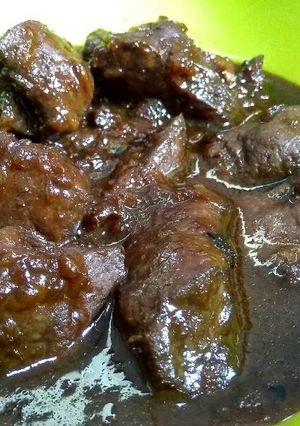 Foto resep Semur Hati Sapi Sederhana