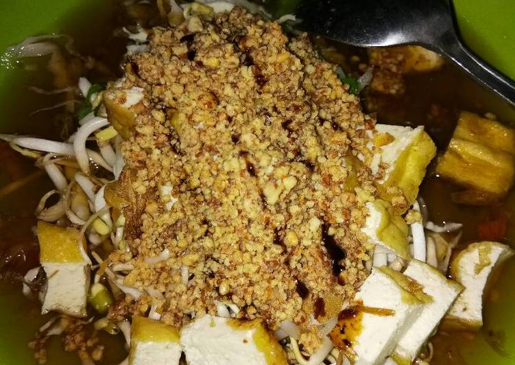 Cara Mudah SempurnaKupat tahu (tanpa ketupat)