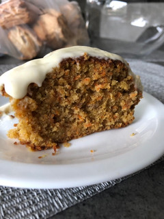 Una foto de Carrot cake