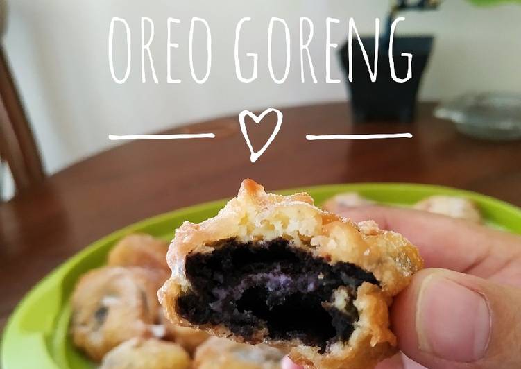 Resep Oreo Goreng, Enak