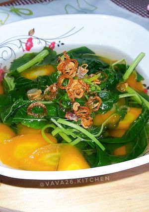 Foto resep Sayur Bayam Bening Wortel