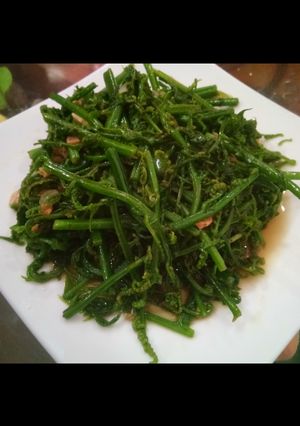 Foto resep Tumi pakis hijau