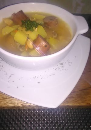 Una foto de Sopa de callo a la española
