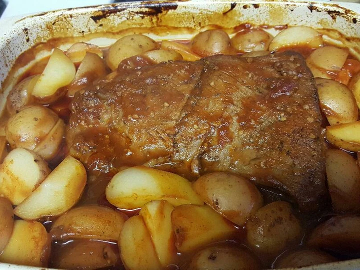 Simple Way Make Recipe Beef Brisket that is  Makes Drooling, So Delicious}