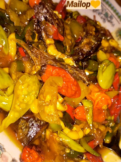 Foto resep Tumis Peda Pete Pedas
