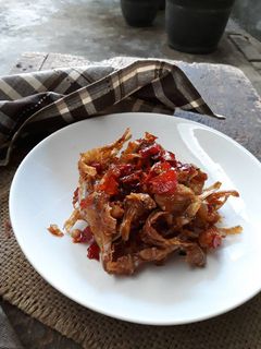 Foto resep Balado ikan asin lagi