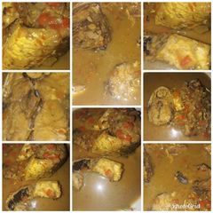 A picture of Fish pepper-soup 🥣🐟🐬.