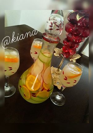 عکسی از دستور ❤دتاکس واتر چند میوه