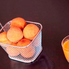 A picture of Mushroom croquettes.