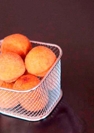 A picture of Mushroom croquettes.
