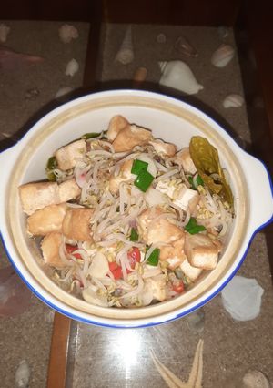 Foto resep Tumis toge tahu