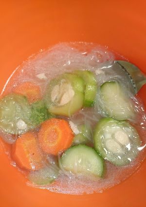 Foto resep Sayur bening oyong wortel dan soun