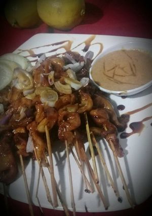 Foto resep Sate jamur simpel