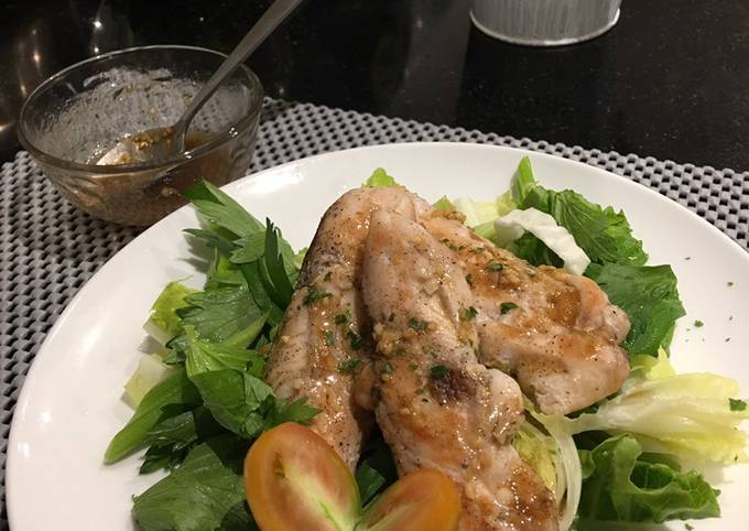 Grill chicken salad