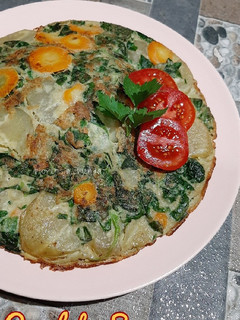 Foto resep Omelet Sayur