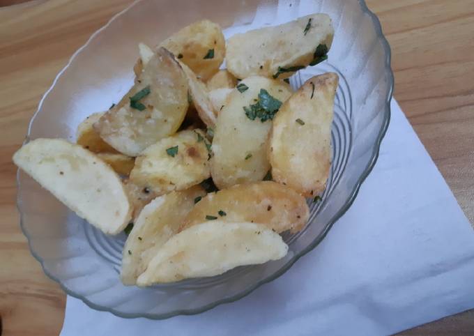 Resep Potato Wedges simple yang Enak