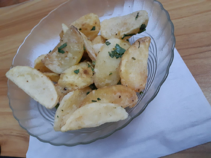 Resep Potato Wedges simple yang Enak