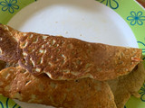 Panqueque de papas y harina integral