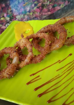 A picture of Onion rings.