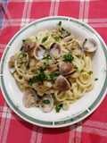 Pasta fresca con vongole
