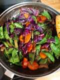 Verduras teriyaki