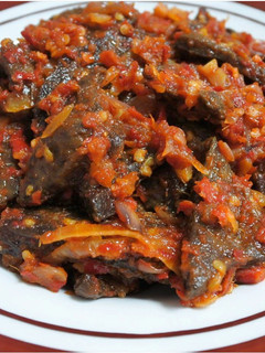 Foto resep Paru balado