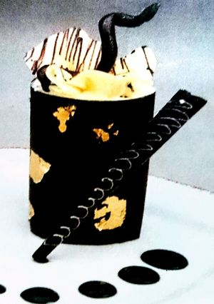A picture of Dark Chocolate mousse.
