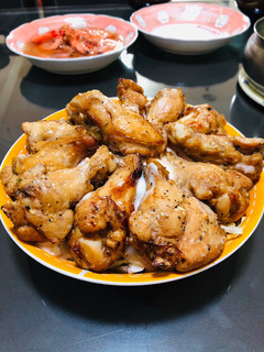 夏天開胃菜-氣炸雞小腿佐優格 的食譜成品照片